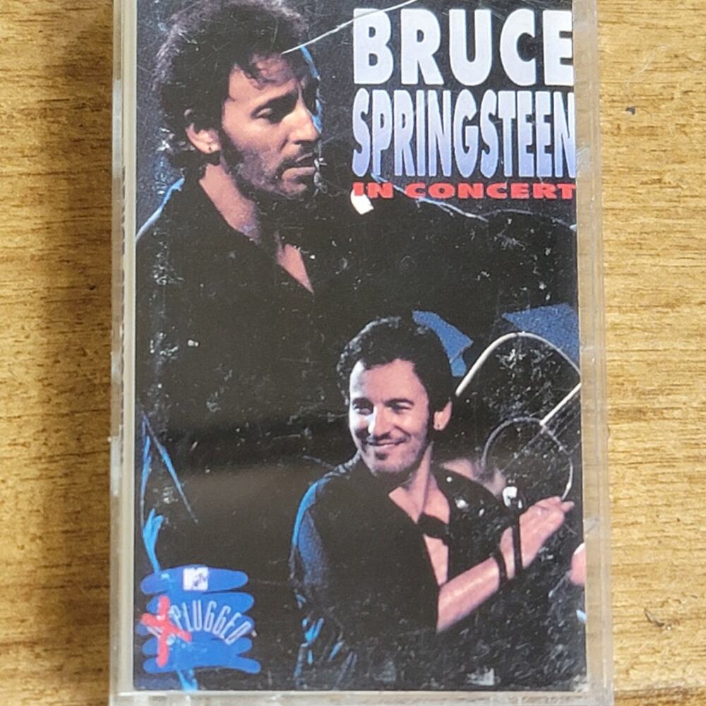 Vtg 1992 Bruce Springsteen IN CONCERT MTV PLUGGED Cassette Tape